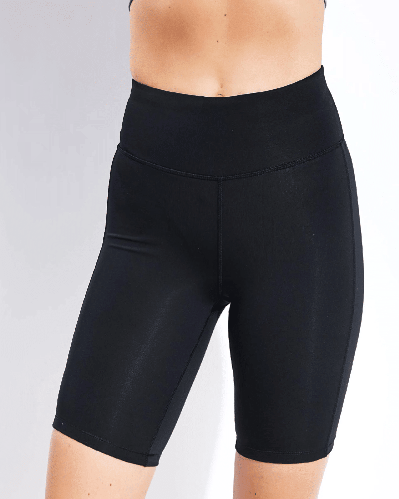Black fitted shorts from Cycling Shorts Manufacturer in Bangladesh