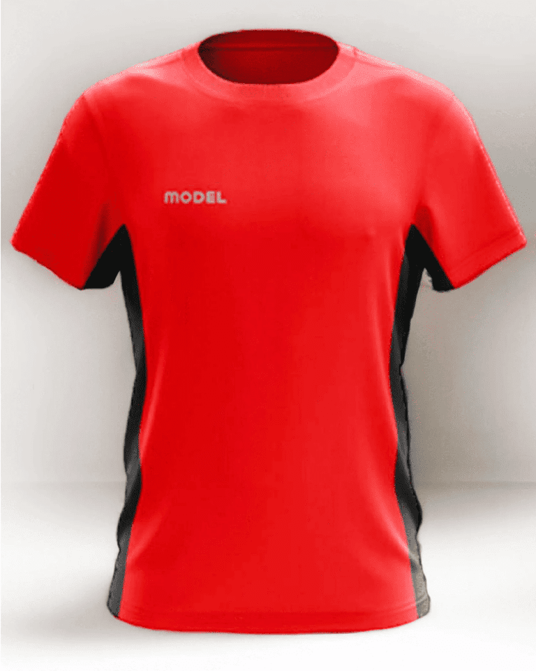 Red performance tee from Training T-Shirt Manufacturer in Bangladesh